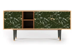 Móvel De Tv* Mueble de TV - 150х69х41 cm - T5 - Amazon Forest, Nogueira Castanho