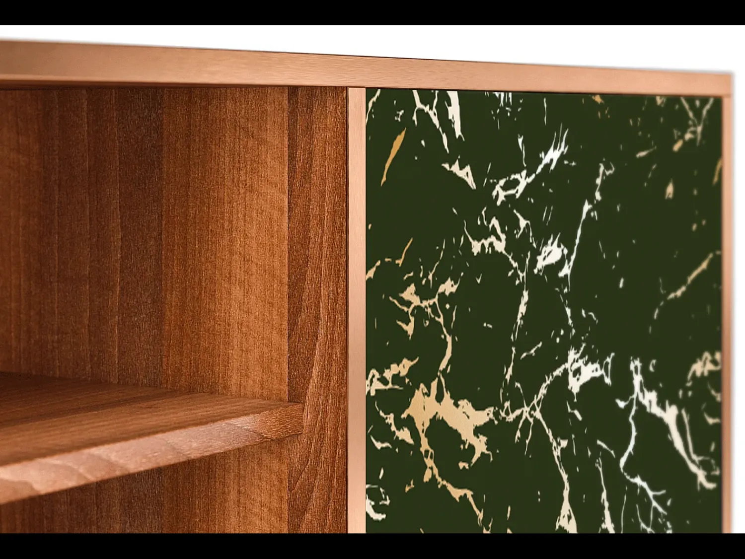 Móvel De Tv| Mueble de TV - 170х69х48 cm - T2 - Amazon Forest, Nogueira Castanho