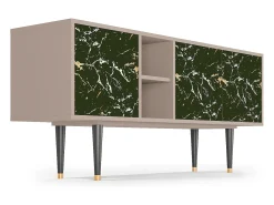 Móvel De Tv| Mueble de TV - 150х69х41 cm - T5 - Amazon Forest, Latte Bege