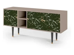 Móvel De Tv| Mueble de TV - 150х69х41 cm - T5 - Amazon Forest, Latte Bege
