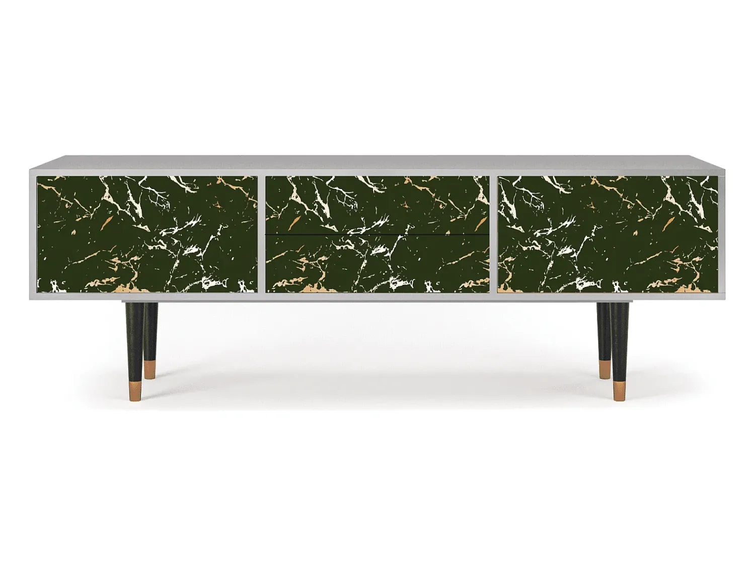 Outlet Mueble de TV - 170х59х48 cm - T4 - Amazon Forest, Cinza Cinzento
