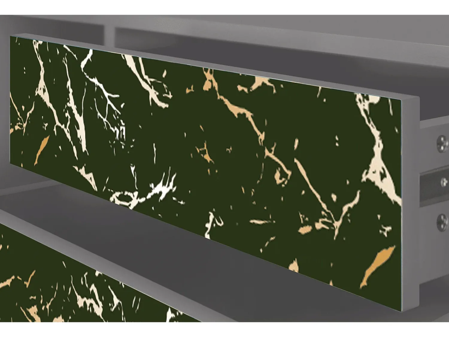 Outlet Mueble de TV - 170х59х48 cm - T4 - Amazon Forest, Cinza Cinzento