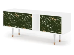 Móvel De Tv| Mueble de TV - 170х69х48 cm - T1 - Amazon Forest, Branco Bege