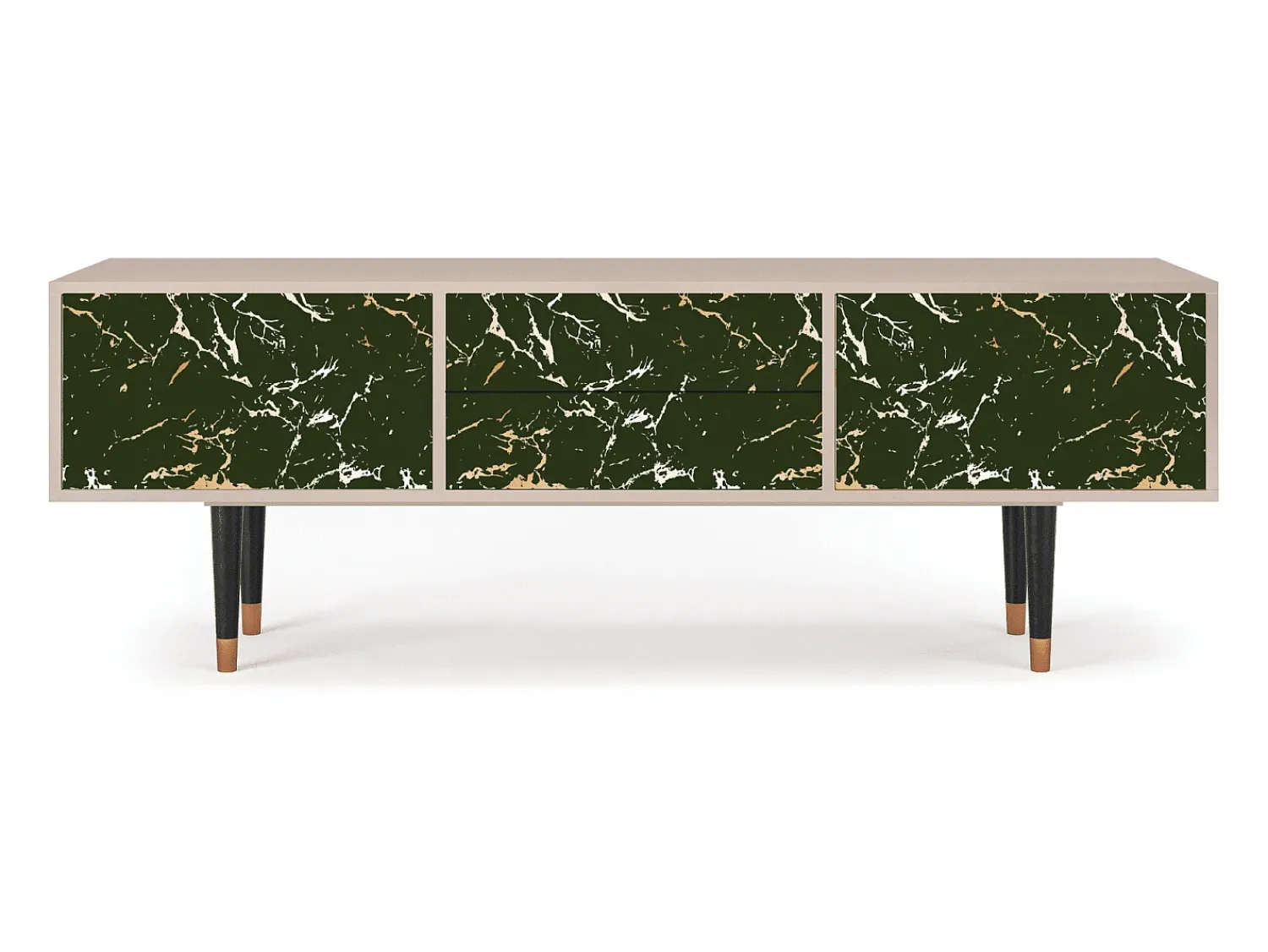 Móvel De Tv* Mueble de TV - 170х59х48 cm - T4 - Amazon Forest, Latte Bege