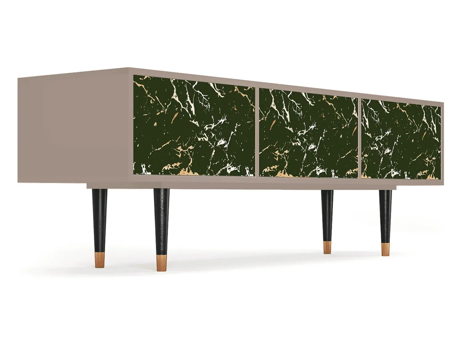 Móvel De Tv* Mueble de TV - 170х59х48 cm - T4 - Amazon Forest, Latte Bege