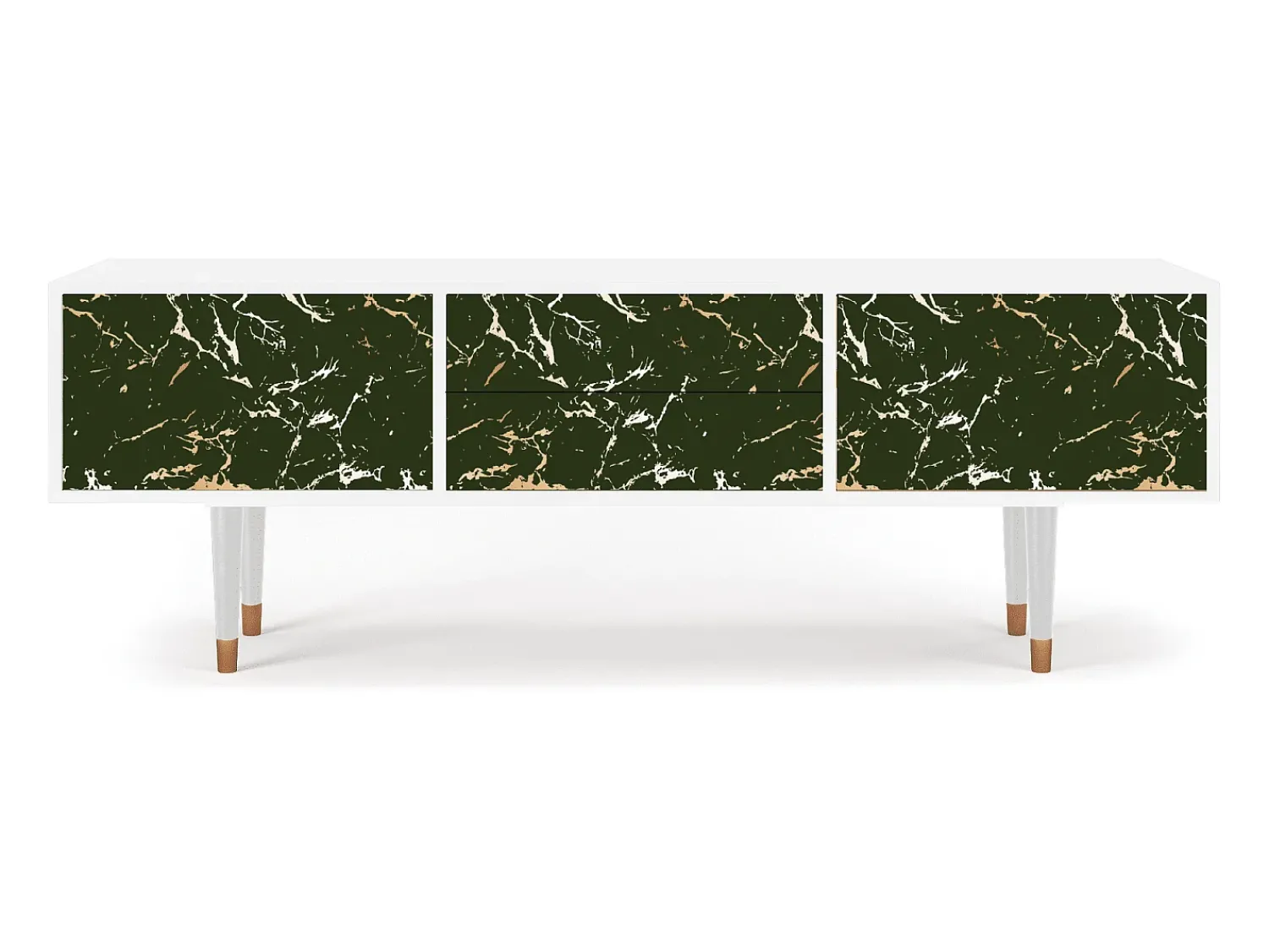 Móvel De Tv* Mueble de TV - 170х59х48 cm - T4 - Amazon Forest, Branco Bege