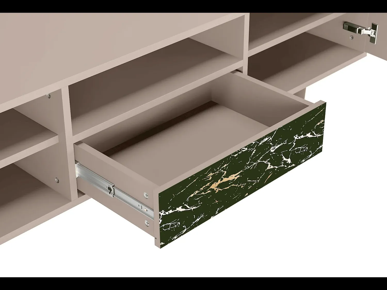 Discount Mueble de TV - 170х59х41 cm - T6 - Amazon Forest, Latte Bege
