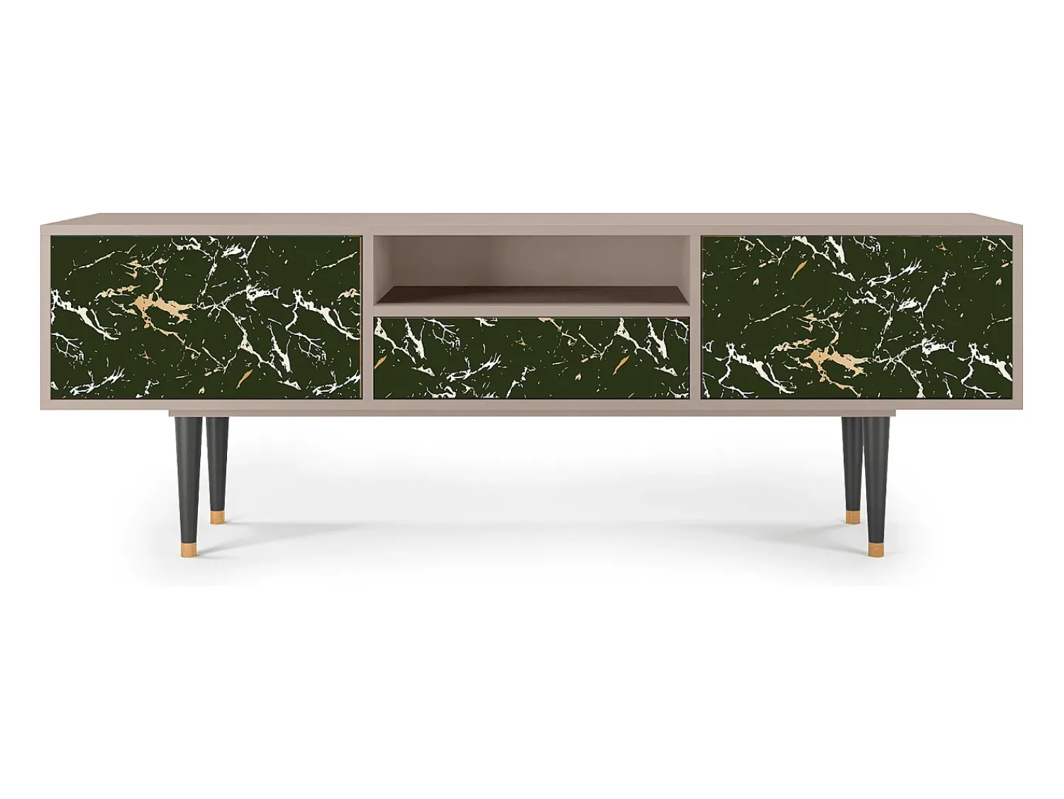 Discount Mueble de TV - 170х59х41 cm - T6 - Amazon Forest, Latte Bege