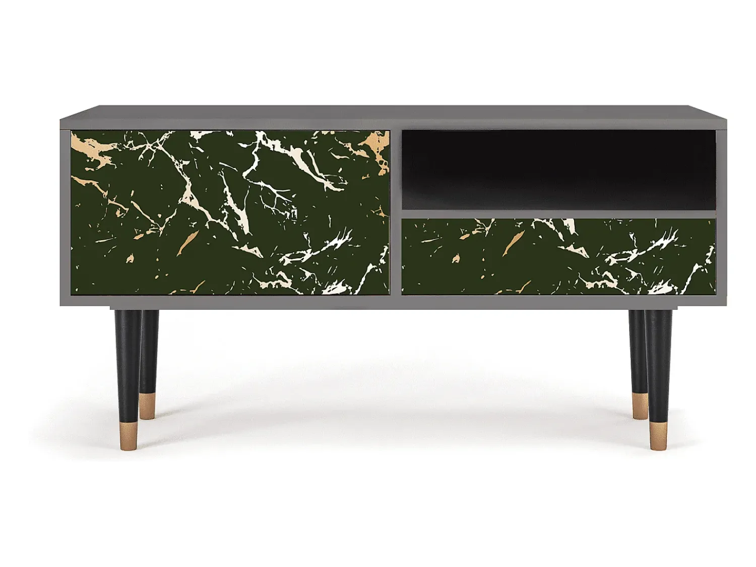 Móvel De Tv| Mueble de TV - 115х59х48 cm - T3 - Amazon Forest, Areia Bege