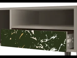 Móvel De Tv| Mueble de TV - 115х59х48 cm - T3 - Amazon Forest, Areia Bege