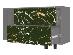 Mueble de TV - 170х69х48 cm - T1 - Amazon Forest, Cinza^ Móvel De Tv