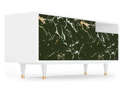 Mueble de TV - 125х56х41 cm - T7 - Amazon Forest, Branco^ Móvel De Tv