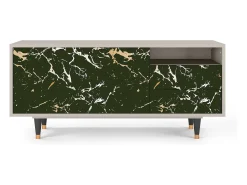 Outlet Mueble de TV - 125х56х41 cm - T7 - Amazon Forest, Areia Bege