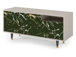 Outlet Mueble de TV - 125х56х41 cm - T7 - Amazon Forest, Areia Bege