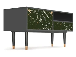 Clearance Mueble de TV - 115х59х48 cm - T3 - Amazon Forest, Antracite Cinza antracite