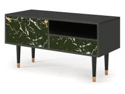Clearance Mueble de TV - 115х59х48 cm - T3 - Amazon Forest, Antracite Cinza antracite