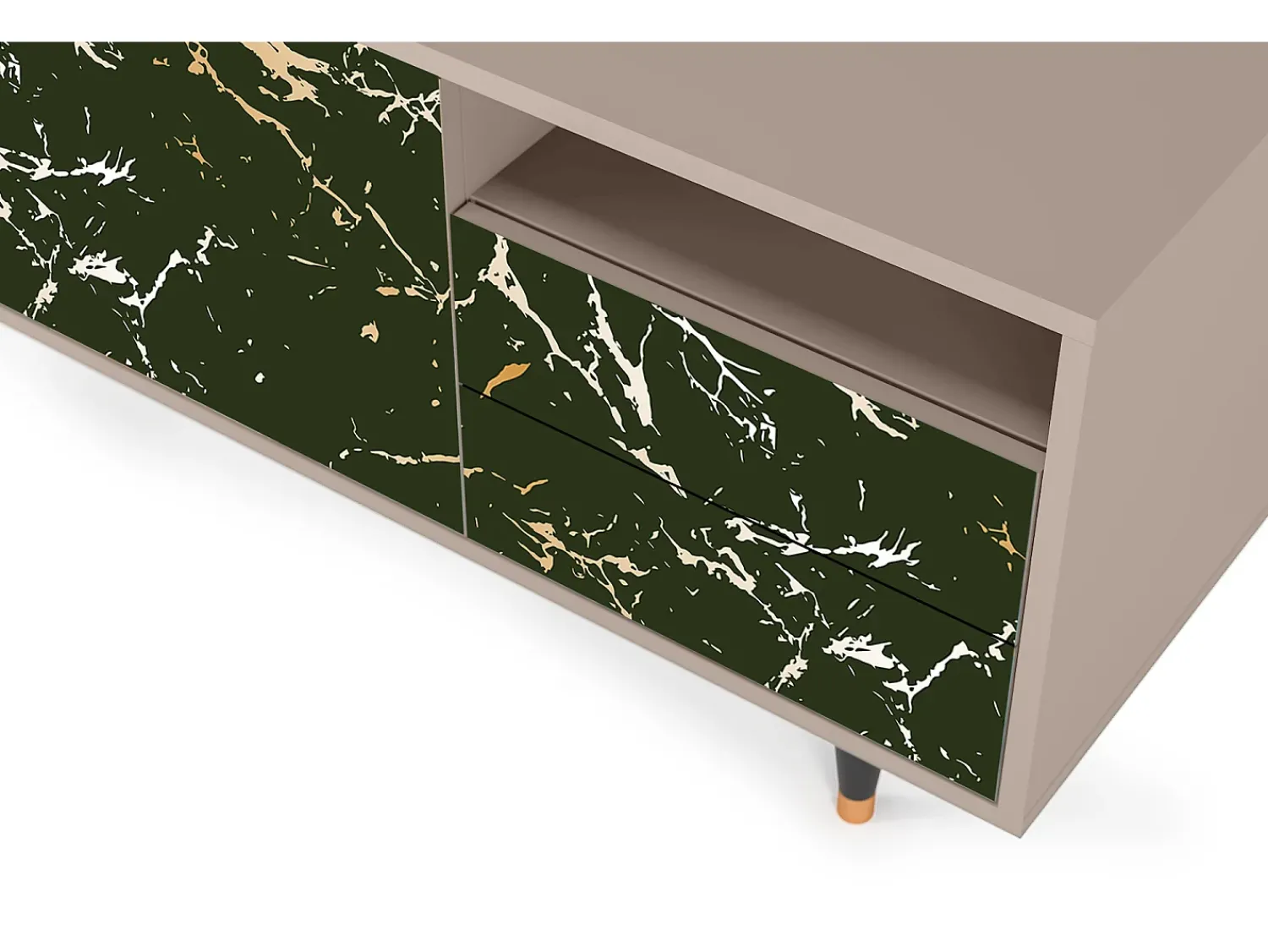 Mueble de TV - 125х56х41 cm - T7 - Amazon Forest, Latte^ Móvel De Tv