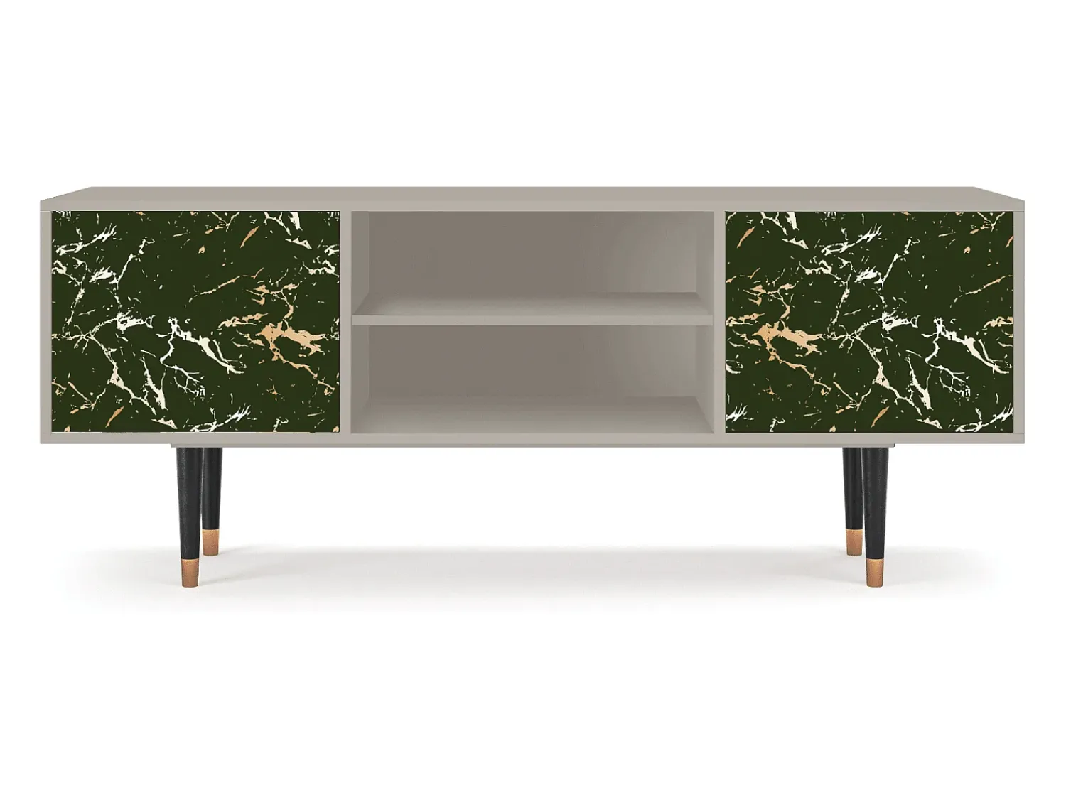 Móvel De Tv* Mueble de TV - 170х69х48 cm - T2 - Amazon Forest, Areia Bege