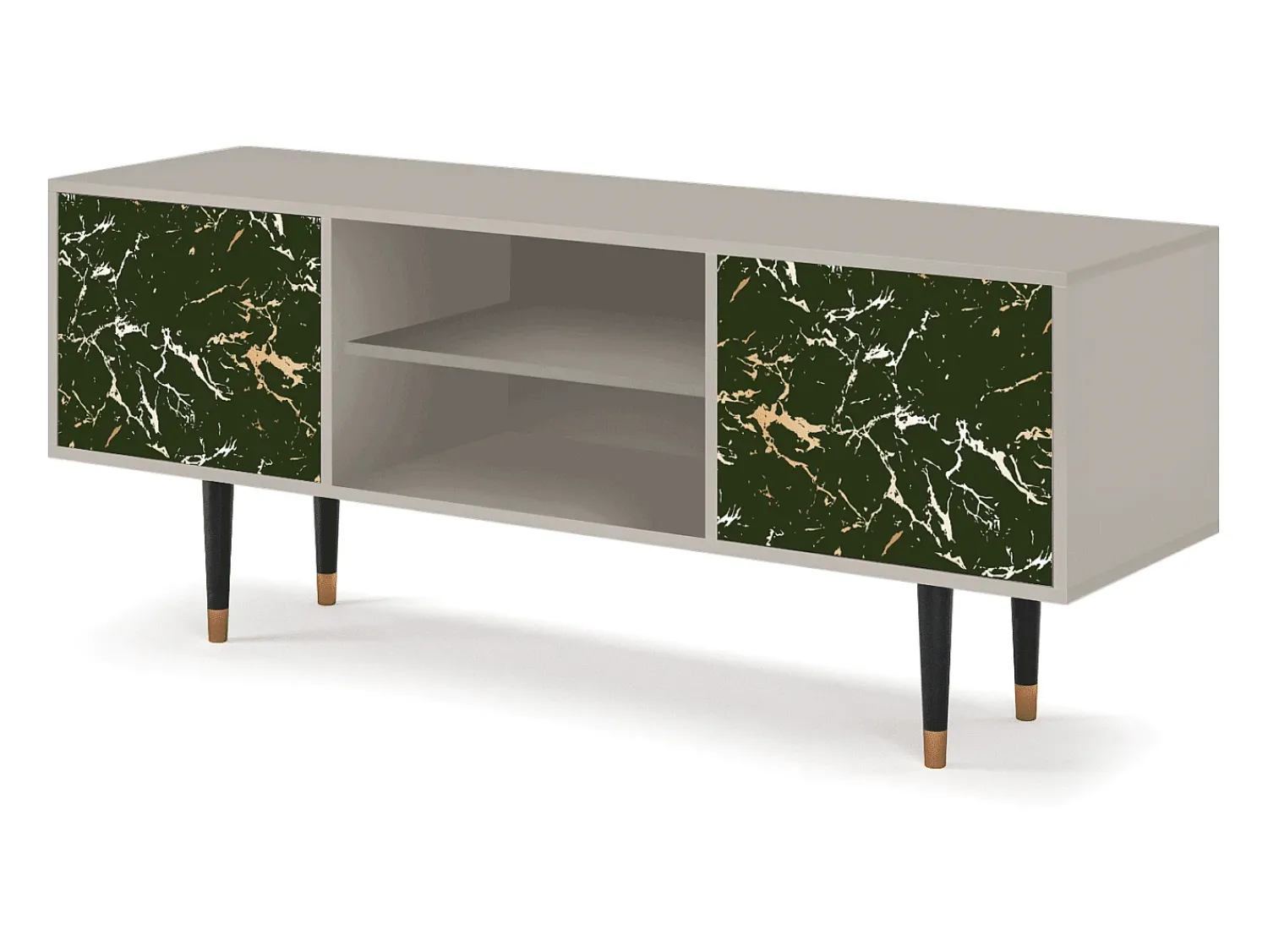 Móvel De Tv* Mueble de TV - 170х69х48 cm - T2 - Amazon Forest, Areia Bege