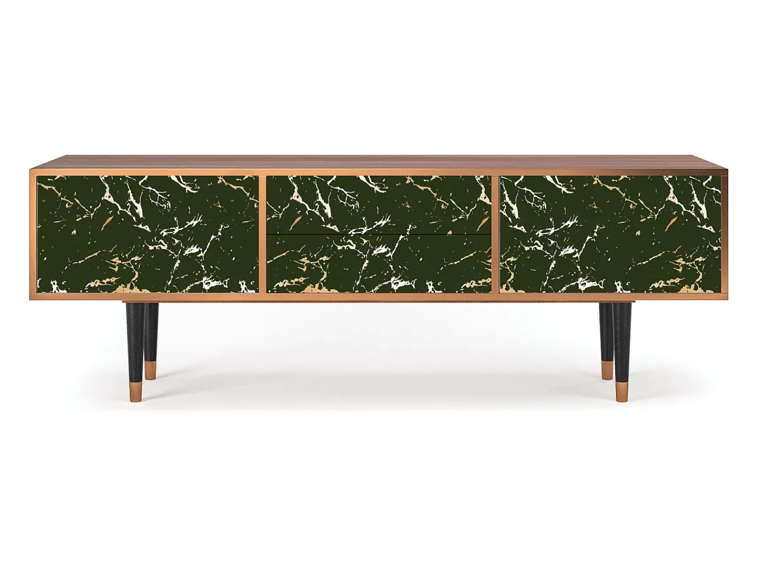Móvel De Tv| Mueble de TV - 170х59х48 cm - T4 - Amazon Forest, Nogueira Castanho
