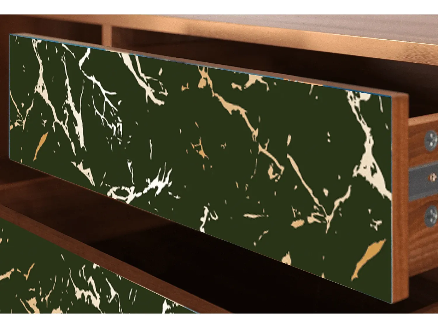 Móvel De Tv| Mueble de TV - 170х59х48 cm - T4 - Amazon Forest, Nogueira Castanho