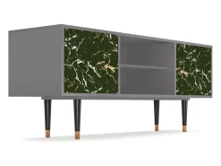 Móvel De Tv| Mueble de TV - 170х69х48 cm - T2 - Amazon Forest, Cinza Cinzento