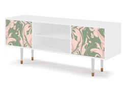Best Mueble de TV - 170х69х48 cm - T2 - Aquarelle, Branco Bege
