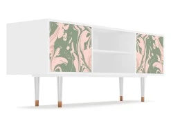 Best Mueble de TV - 170х69х48 cm - T2 - Aquarelle, Branco Bege