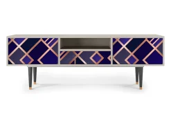 Móvel De Tv* Mueble de TV - 170х59х41 cm - T6 - Aquamarine Getsby, Areia Bege