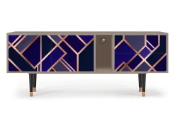 Móvel De Tv* Mueble de TV - 170х69х48 cm - T1 - Aquamarine Getsby, Latte Bege