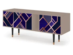 Móvel De Tv* Mueble de TV - 170х69х48 cm - T1 - Aquamarine Getsby, Latte Bege