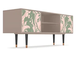 Mueble de TV - 170х69х48 cm - T2 - Aquarelle, Latte^ Móvel De Tv