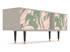 Móvel De Tv| Mueble de TV - 170х69х48 cm - T1 - Aquarelle, Areia Bege