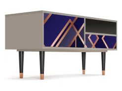 Mueble de TV - 115х59х48 cm - T3 - Aquamarine Getsby, Areia^ Móvel De Tv
