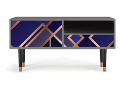 Mueble de TV - 115х59х48 cm - T3 - Aquamarine Getsby, Areia^ Móvel De Tv