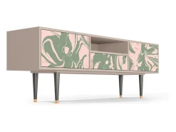 Móvel De Tv* Mueble de TV - 170х59х41 cm - T6 - Aquarelle, Latte Bege