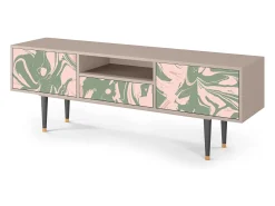 Móvel De Tv| Mueble de TV - 170х59х41 cm - T6 - Aquarelle, Areia Bege