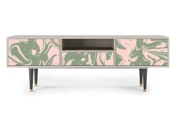 Móvel De Tv| Mueble de TV - 170х59х41 cm - T6 - Aquarelle, Areia Bege