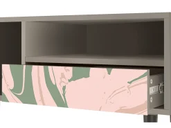 Mueble de TV - 115х59х48 cm - T3 - Aquarelle, Areia^ Móvel De Tv