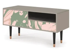 Mueble de TV - 115х59х48 cm - T3 - Aquarelle, Areia^ Móvel De Tv