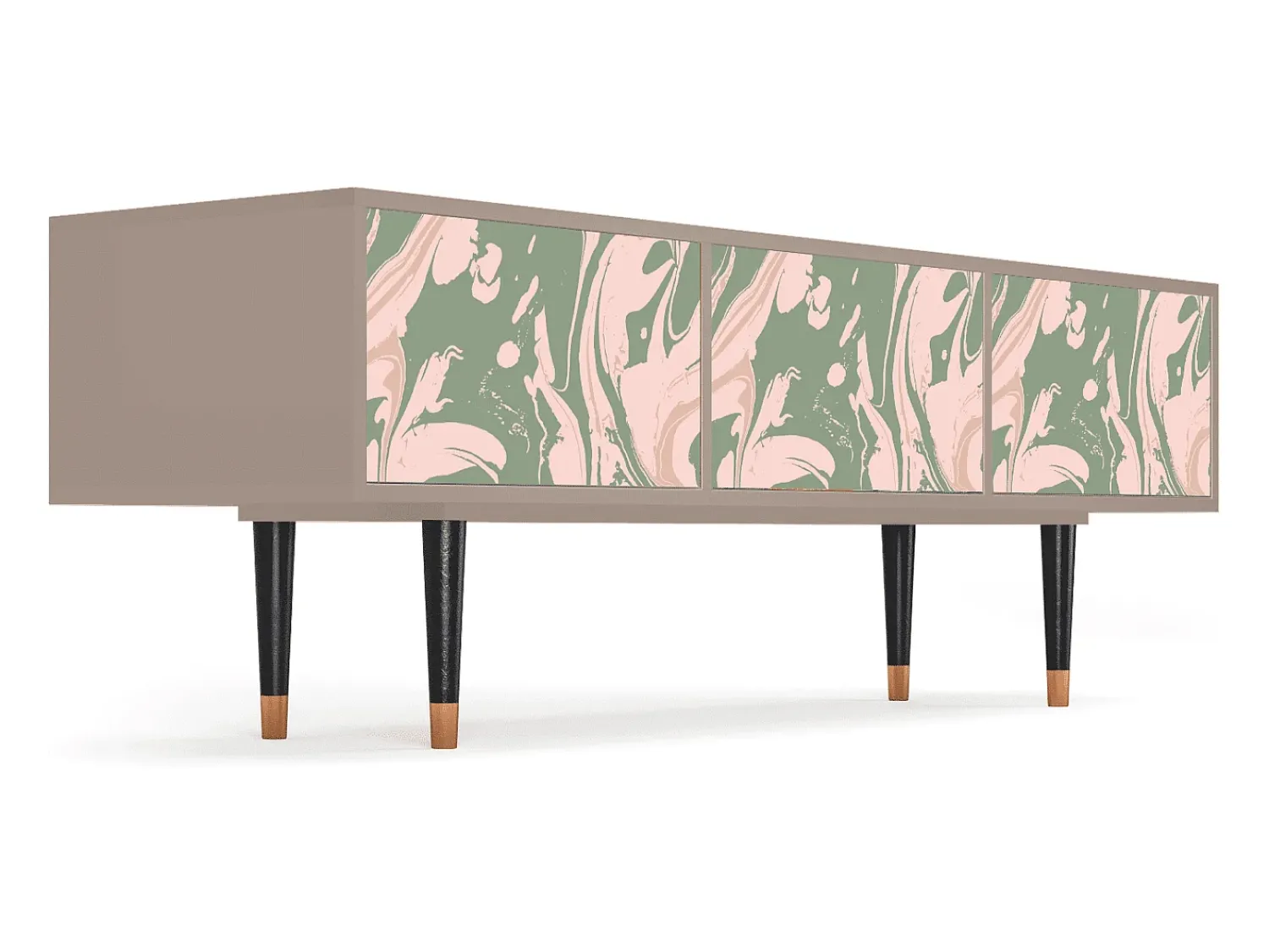 Mueble de TV - 170х59х48 cm - T4 - Aquarelle, Latte^ Móvel De Tv