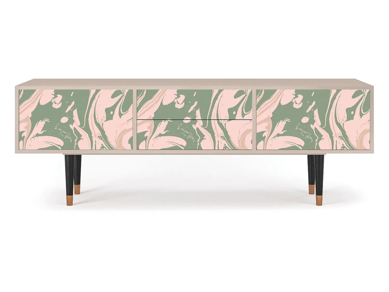 Mueble de TV - 170х59х48 cm - T4 - Aquarelle, Latte^ Móvel De Tv
