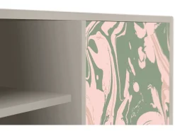 Mueble de TV - 170х69х48 cm - T2 - Aquarelle, Areia^ Móvel De Tv