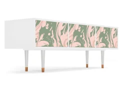 Mueble de TV - 170х59х48 cm - T4 - Aquarelle, Branco^ Móvel De Tv
