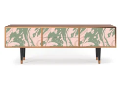 Discount Mueble de TV - 170х59х48 cm - T4 - Aquarelle, Nogueira Castanho