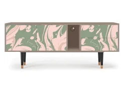 Móvel De Tv| Mueble de TV - 170х69х48 cm - T1 - Aquarelle, Latte Bege