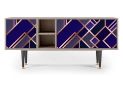 Móvel De Tv* Mueble de TV - 150х69х41 cm - T5 - Aquamarine Getsby, Latte Bege