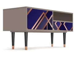 Discount Mueble de TV - 115х59х48 cm - T3 - Aquamarine Getsby, Latte Bege