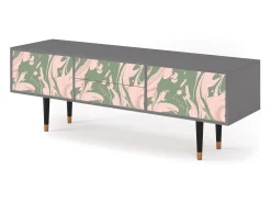 Mueble de TV - 170х59х48 cm - T4 - Aquarelle, Cinza^ Móvel De Tv