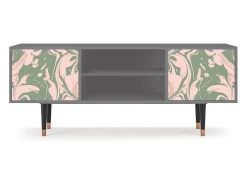 Móvel De Tv* Mueble de TV - 170х69х48 cm - T2 - Aquarelle, Cinza Cinzento